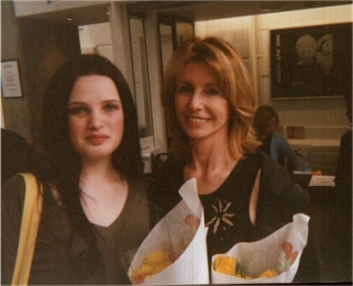 Meeting Jane Asher, May 2004